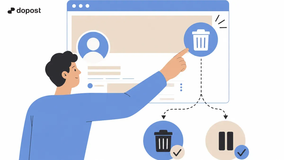 Pasos sencillos para eliminar tu cuenta de Facebook de forma definitiva o temporal